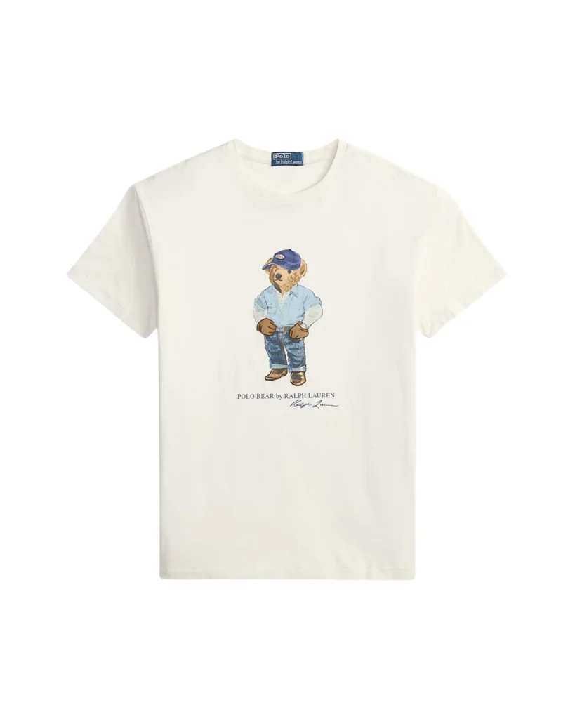 CLASSIC FIT POLO BEAR JERSEY T-SHIRT